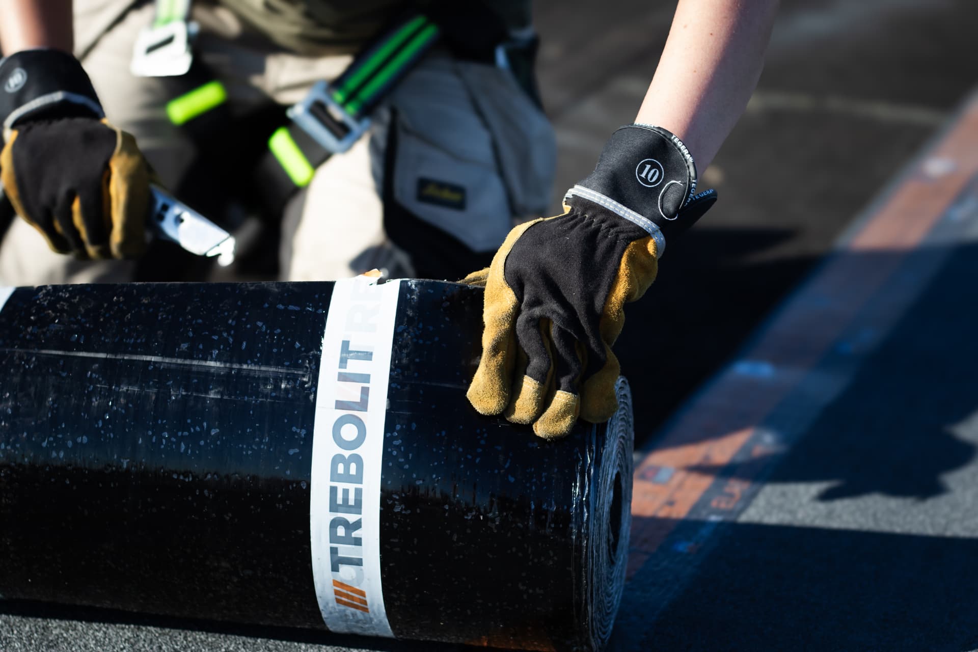 Rullar med tätskiktsmaterial